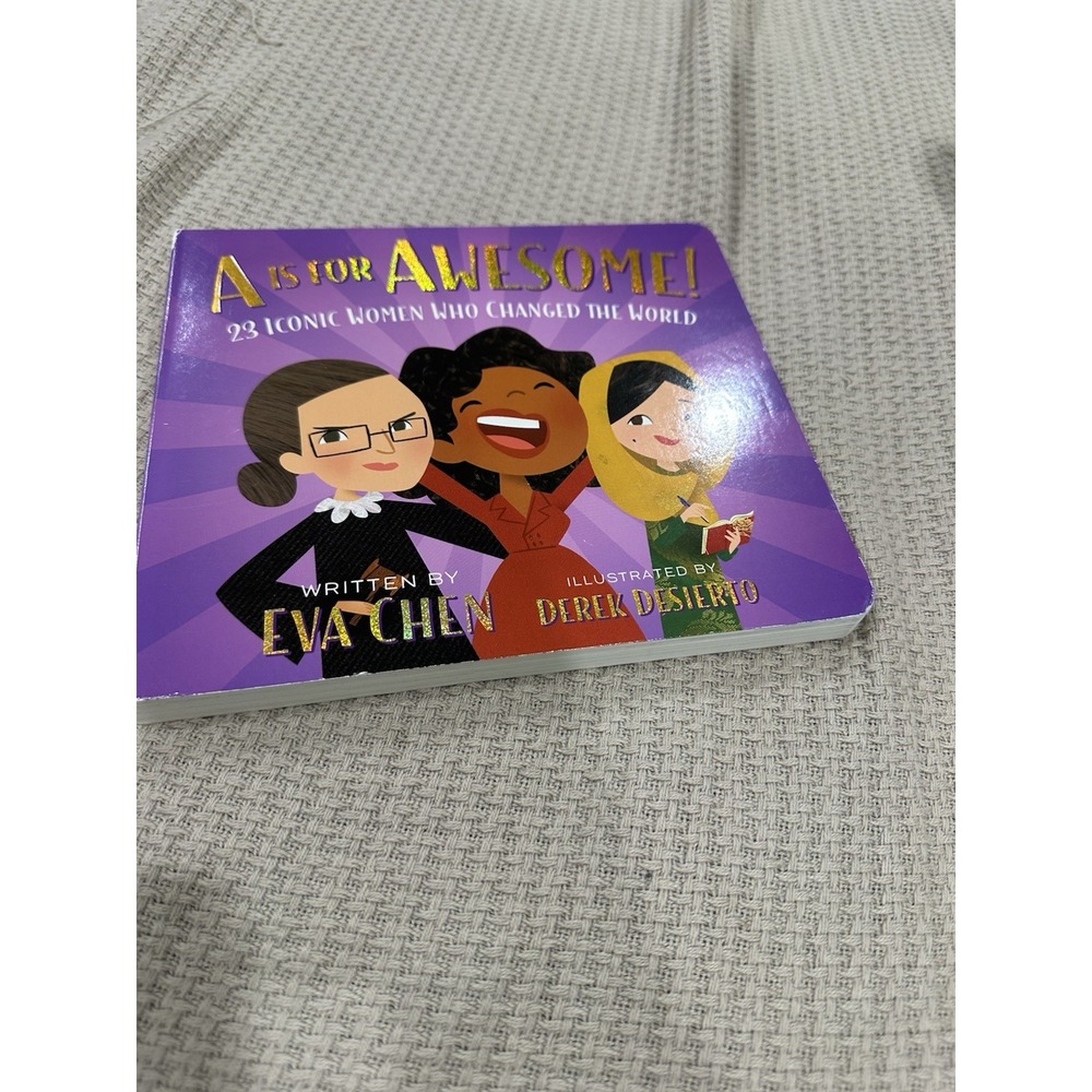 A Is For Awesome Board Book By Eva Chen